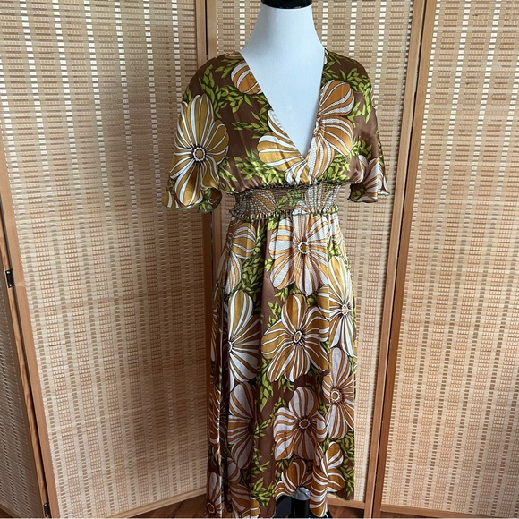 Childish Mayernity Dress 100% Silk  Size M - Picture 1 of 9